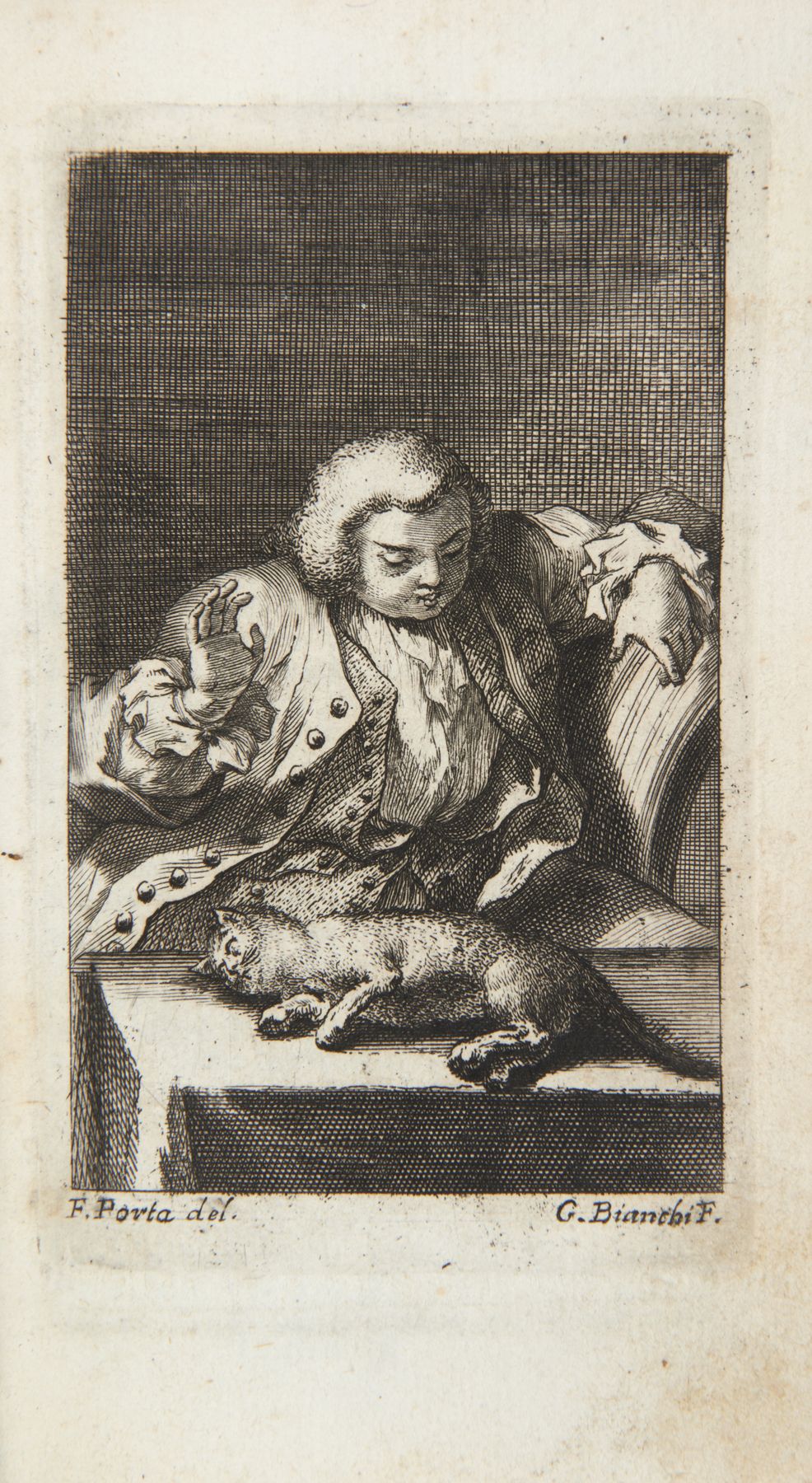 Null BALESTRIERI, Domenico (1714-1780) - Lagrime in morte di un gatto.米兰。Giusepp&hellip;
