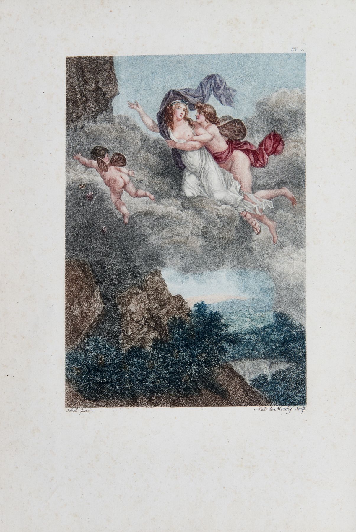 Null LA FONTAINE, Jean de (1621-1695) - Gli amori di Psiche e di Cupido. Edizion&hellip;