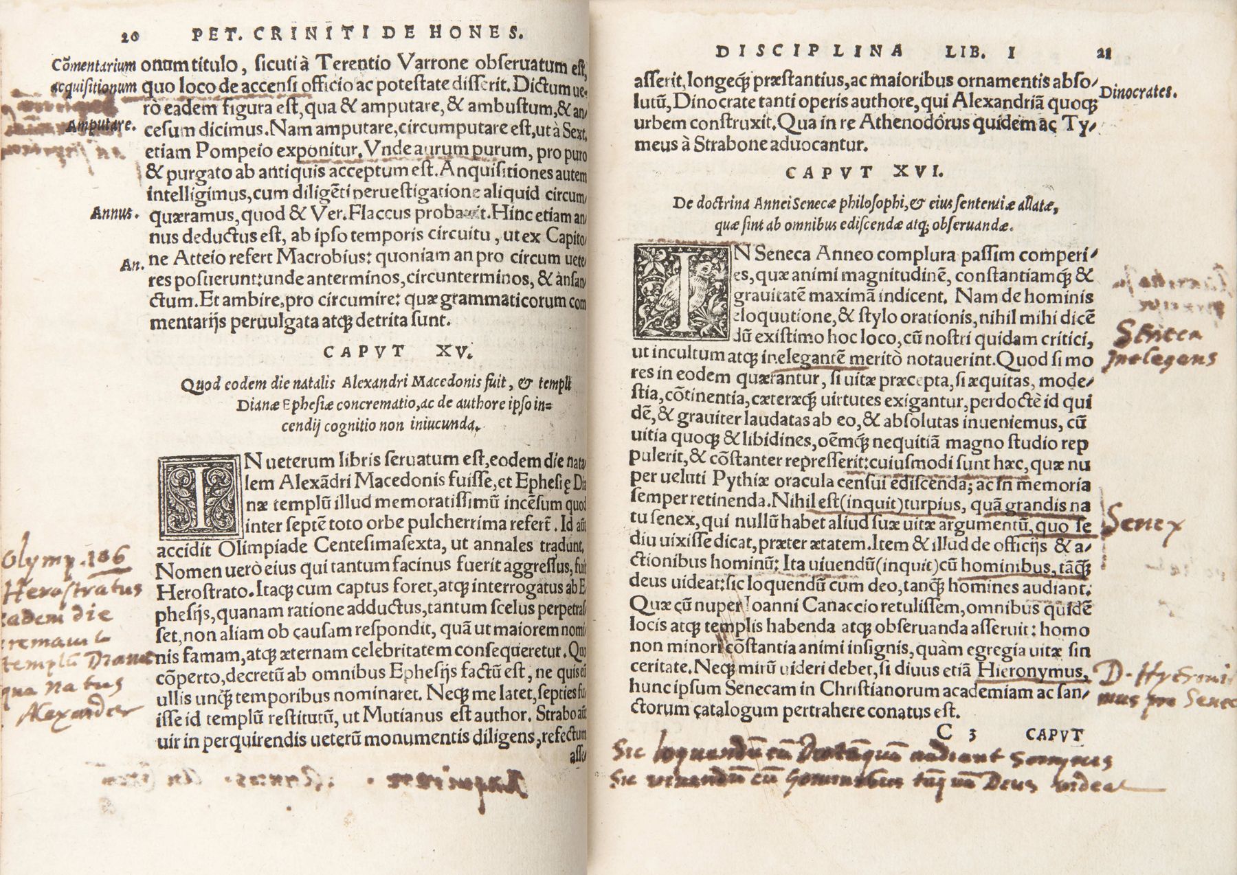 Null CRINITO, Pietro (1475-1507) - De honesta disciplina libri XXV.De poetis lat&hellip;
