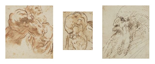 Null Attribué à PALMA le jeune (Venise 1544-1628)
Montage avec trois vignettes d&hellip;