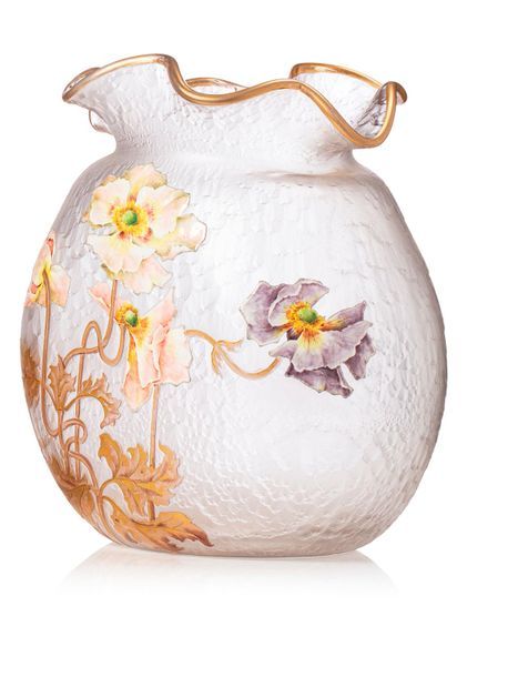 Null MONTJOYE (Verreries de Saint-Denis)
Vase en verre de forme ovoïde méplate, &hellip;