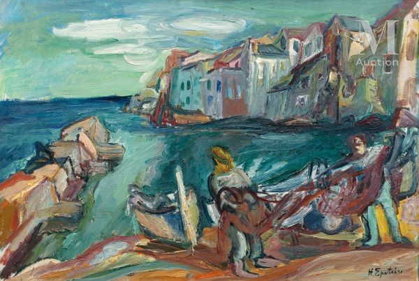 Henri EPSTEIN (Lodz 1891 - Auschwitz 1944) Port of Erbalunga, Cap Corse

Circa 1&hellip;