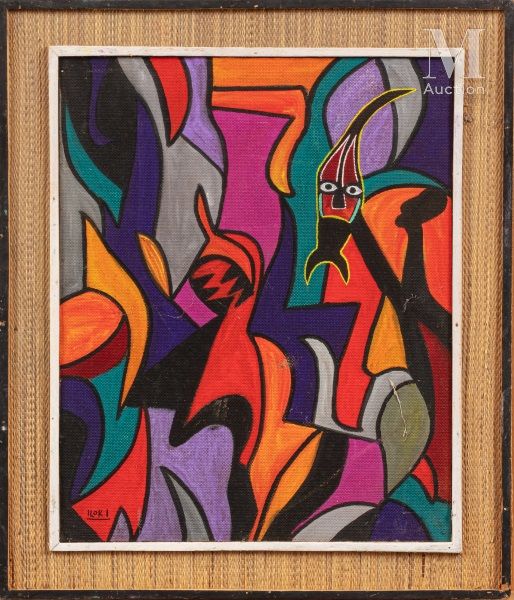 François ILOKI (1934-1993) Untitled

Oil on isorel signed lower left

49 x 39,5 &hellip;