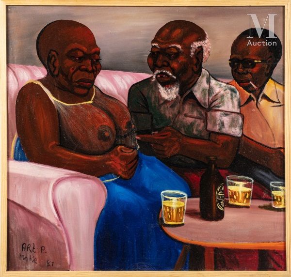 MOKE (1950-2001) Grandparents, 1981

Oil on canvas signed and dated lower left

&hellip;