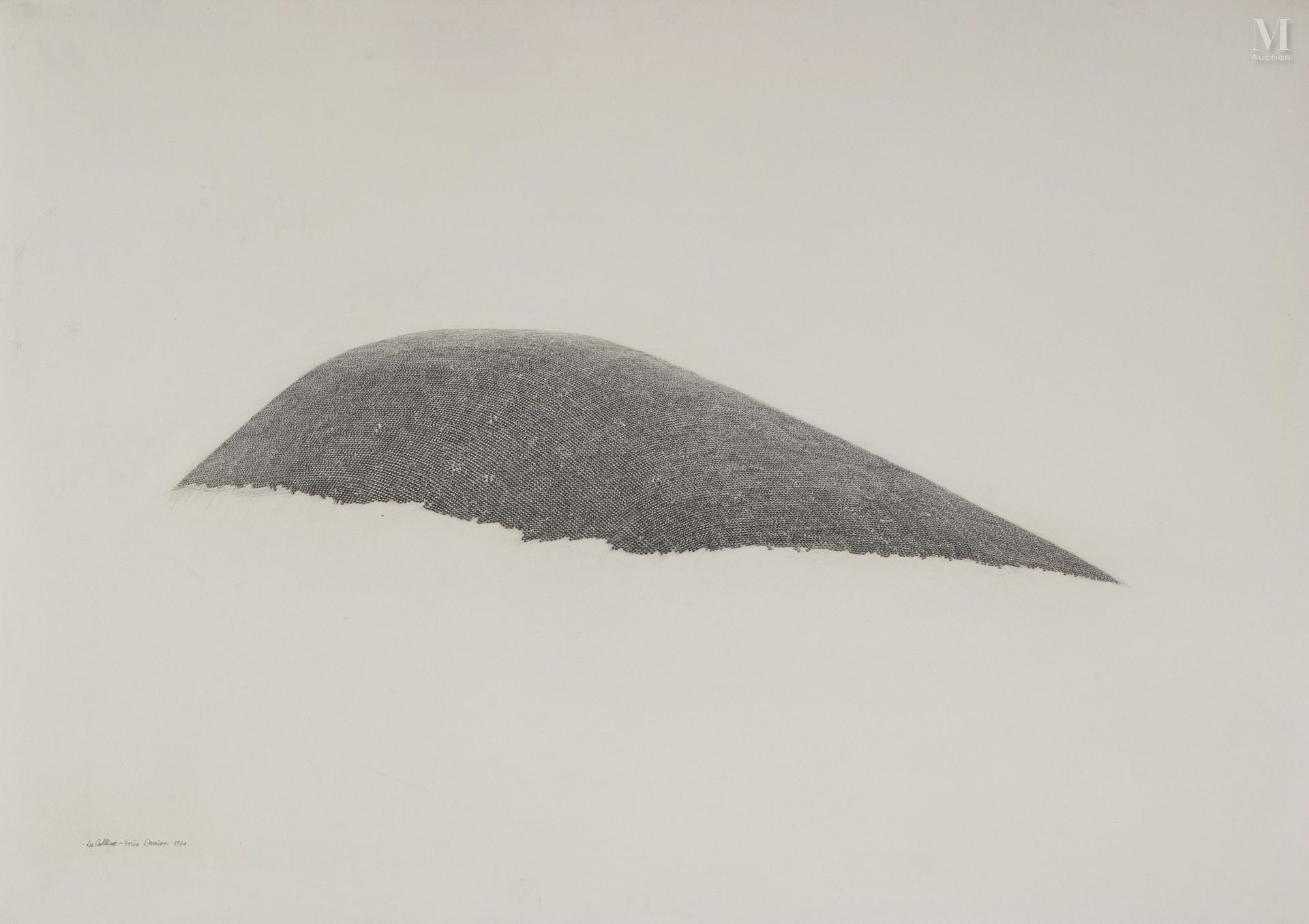 Horia DAMIAN (1922-2012) La Colline, 1974

Crayon sur papier signé, daté et titr&hellip;