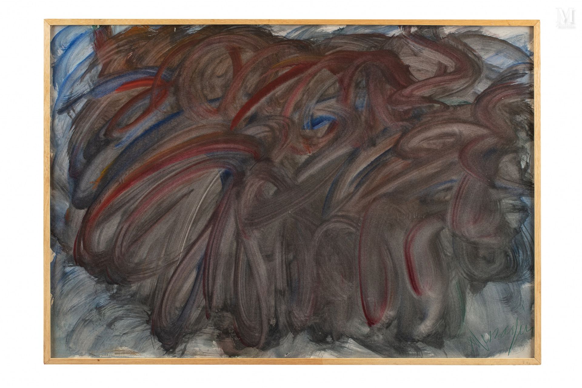 Jean MESSAGIER (1920-1999) Composition

Lavis d'encre sur papier signé en bas à &hellip;