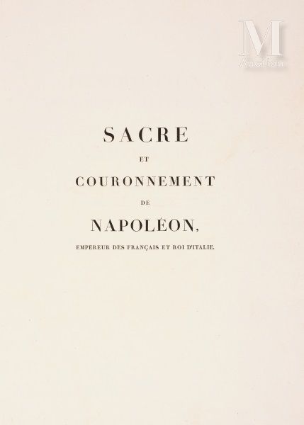 PERCIER (Charles) & FONTAINE (Pierre François Léonard), Description des cérémoni&hellip;