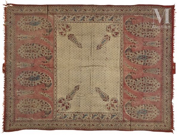 Tenture aux botehs Iran, XIXe siècle

Tenture en coton à motifs imprimés à la ma&hellip;