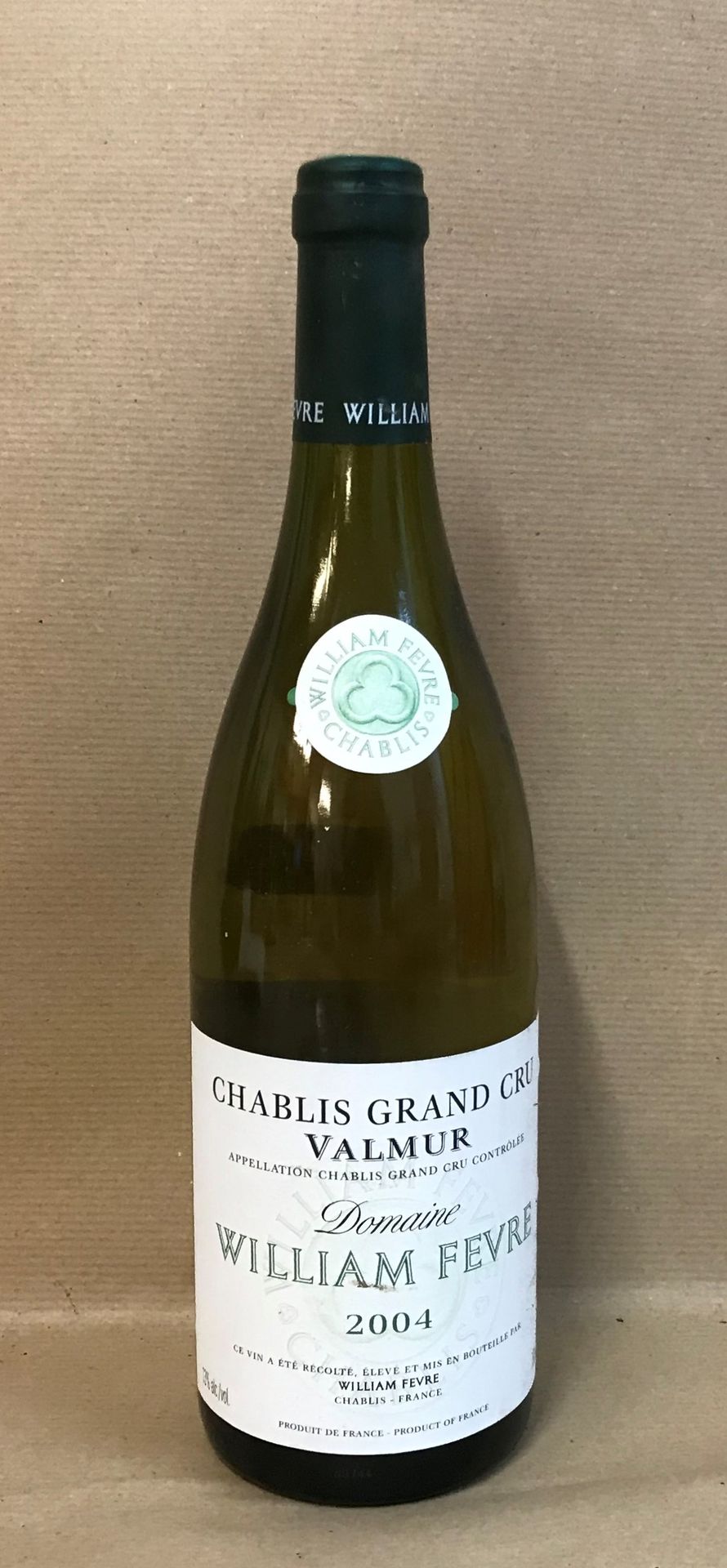 Null 1 bouteille CHABLIS "Grand Cru Valmur", W. Fèvre 2004