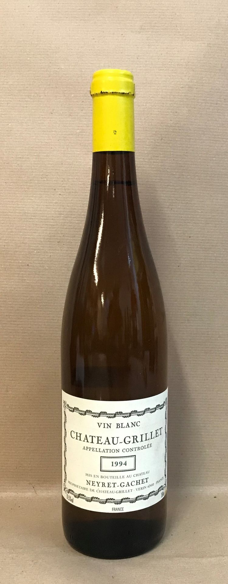 Null 1 bouteille CHÂTEAU-GRILLET, Neyret-Gachet 1994 (étiquette légèrement taché&hellip;