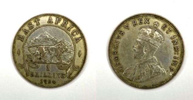 Null 东非--乔治五世(1910-1936)

1924年1先令

A: 乔治五世左侧的半身冠像

R: 狮子在山地景观前的右侧经过

状态: VG