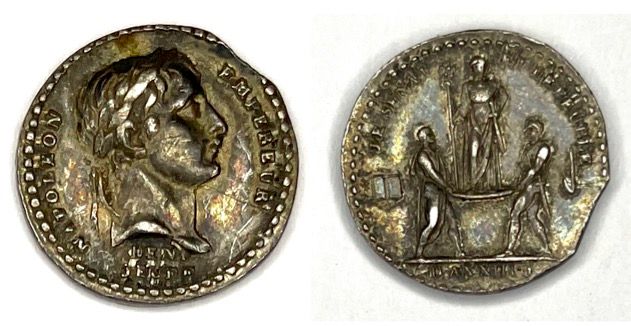 Null Francia - Napoleone imperatore (1804-1814)

Una piccola medaglia "Il Senato&hellip;