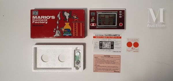 NINTENDO GAME & WATCH NINTENDO GAME & WATCH

« Mario’s Cement Factory » (ML-102)&hellip;