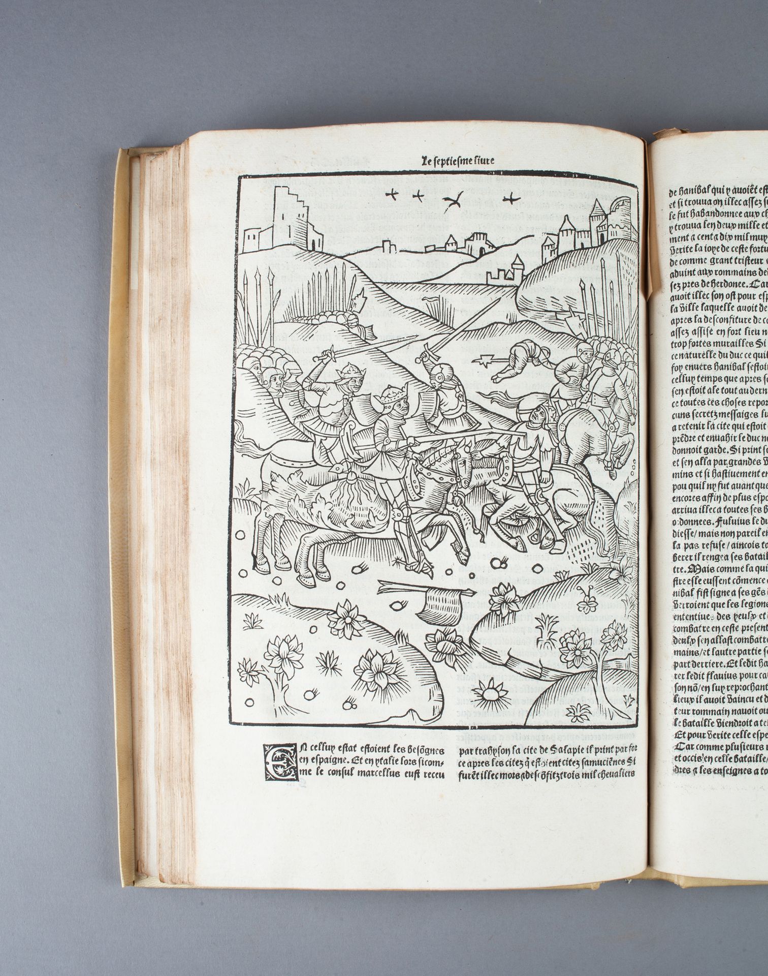 TITE-LIVE. 格兰仕几十年的第二卷。巴黎，未注明。在页眉处]：为纪尧姆-尤斯塔奇印刷，1515。哥特式对开本，现代牛皮纸。



Bechtel, T-&hellip;