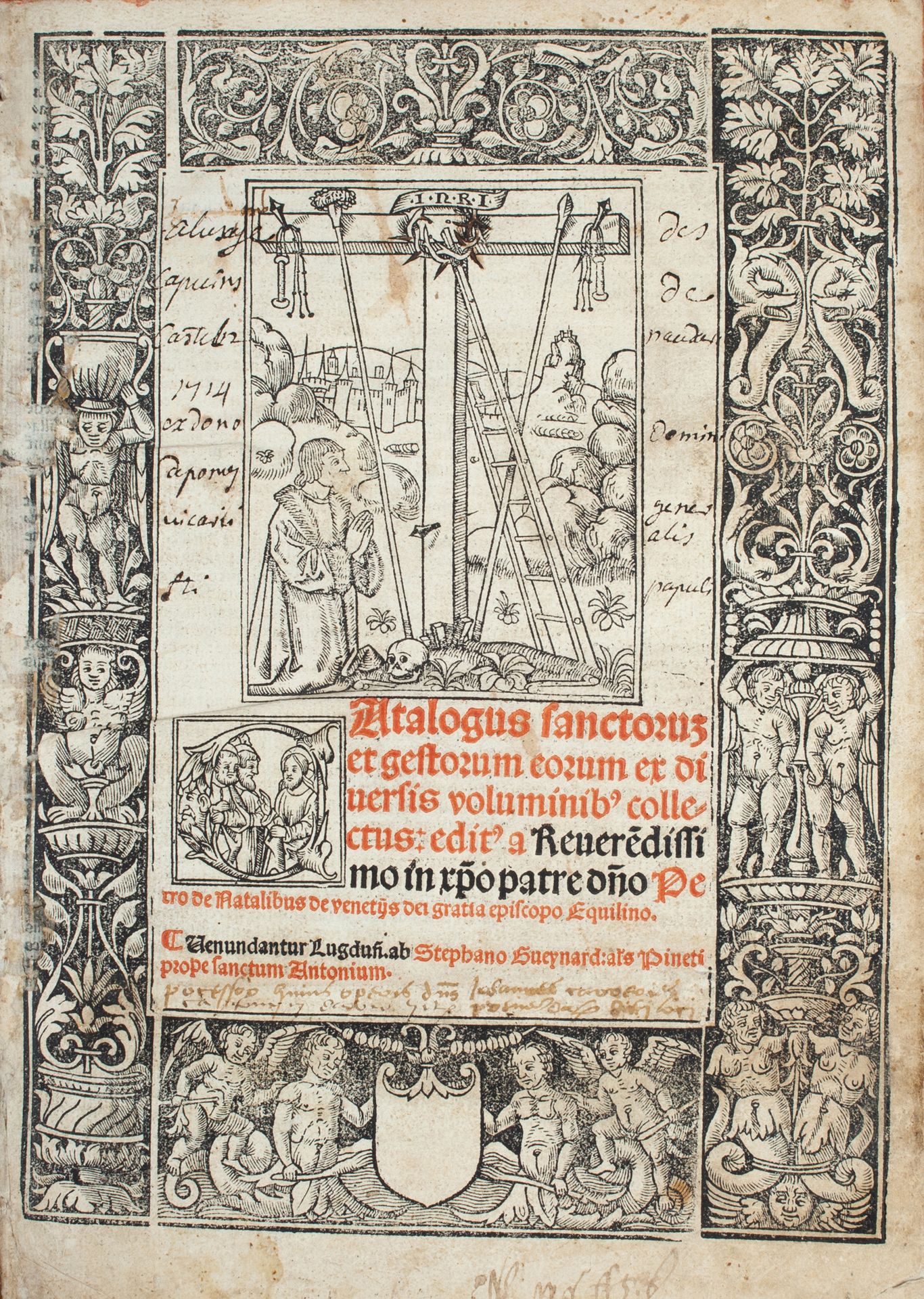 PETRUS DE NATALIBUS. Catalogus sanctorum et gestorum eorum ex diversis voluminib&hellip;
