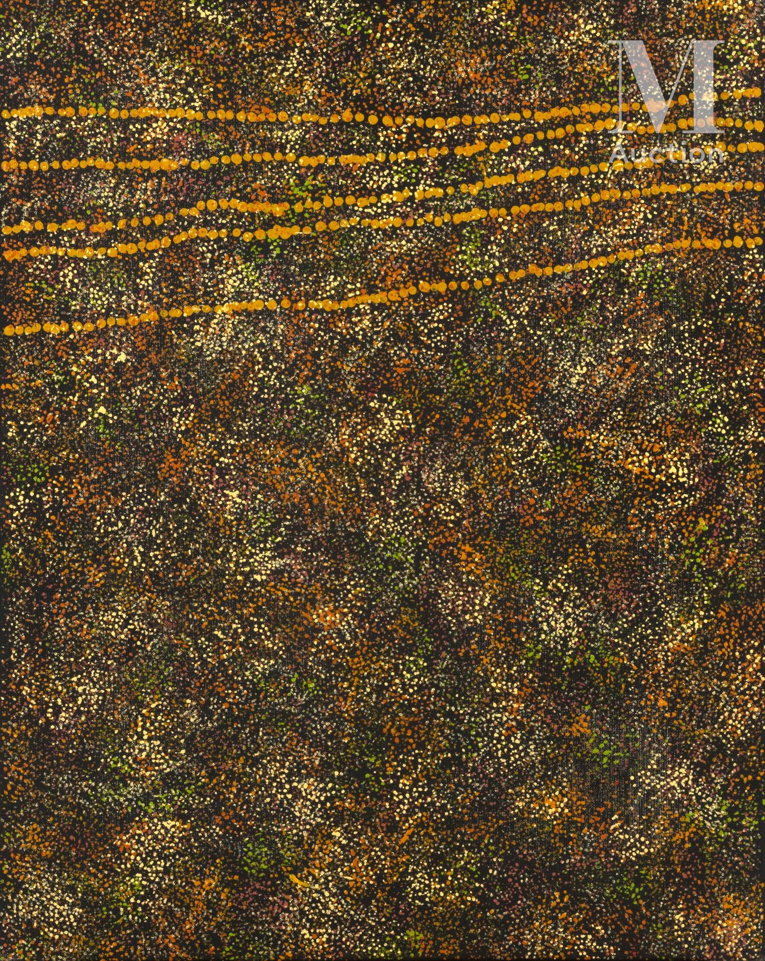 Kathleen Petyarre (c. 1940 - 2018) Bush Seed Dreaming, 2015

Acrylique sur toile&hellip;