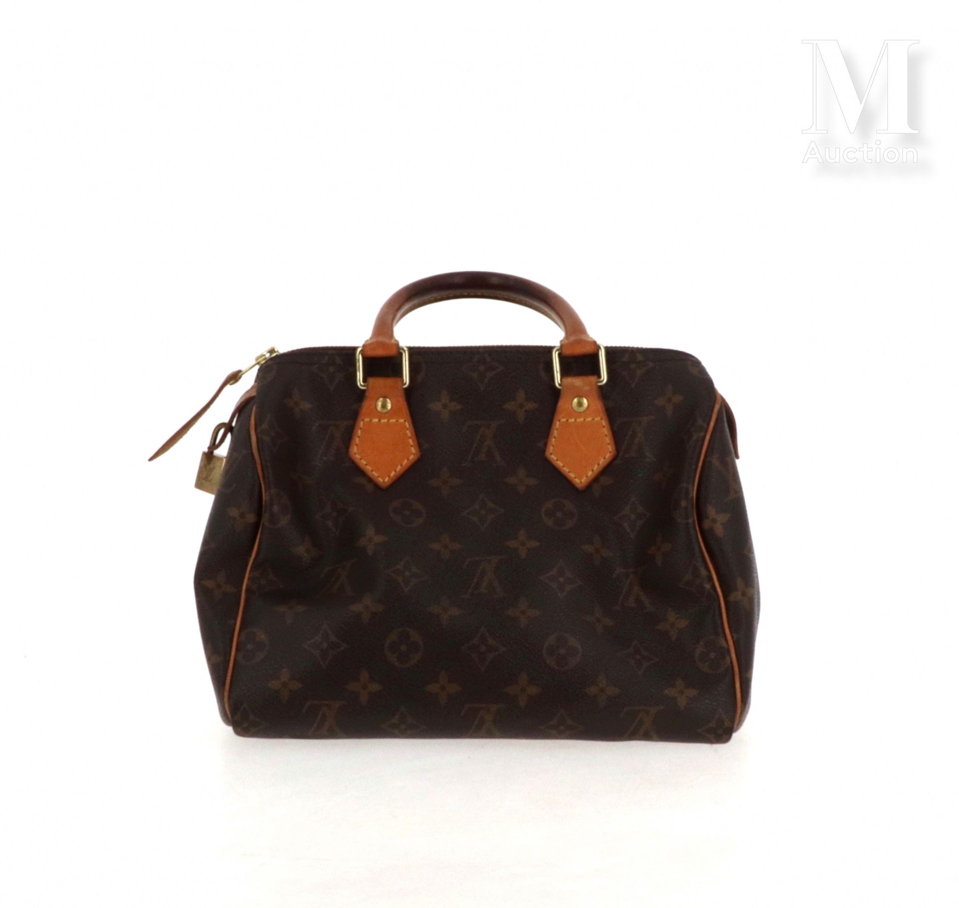 LOUIS VUITTON Speedy" bag 25

Monogram canvas and natural leather, gold brass tr&hellip;