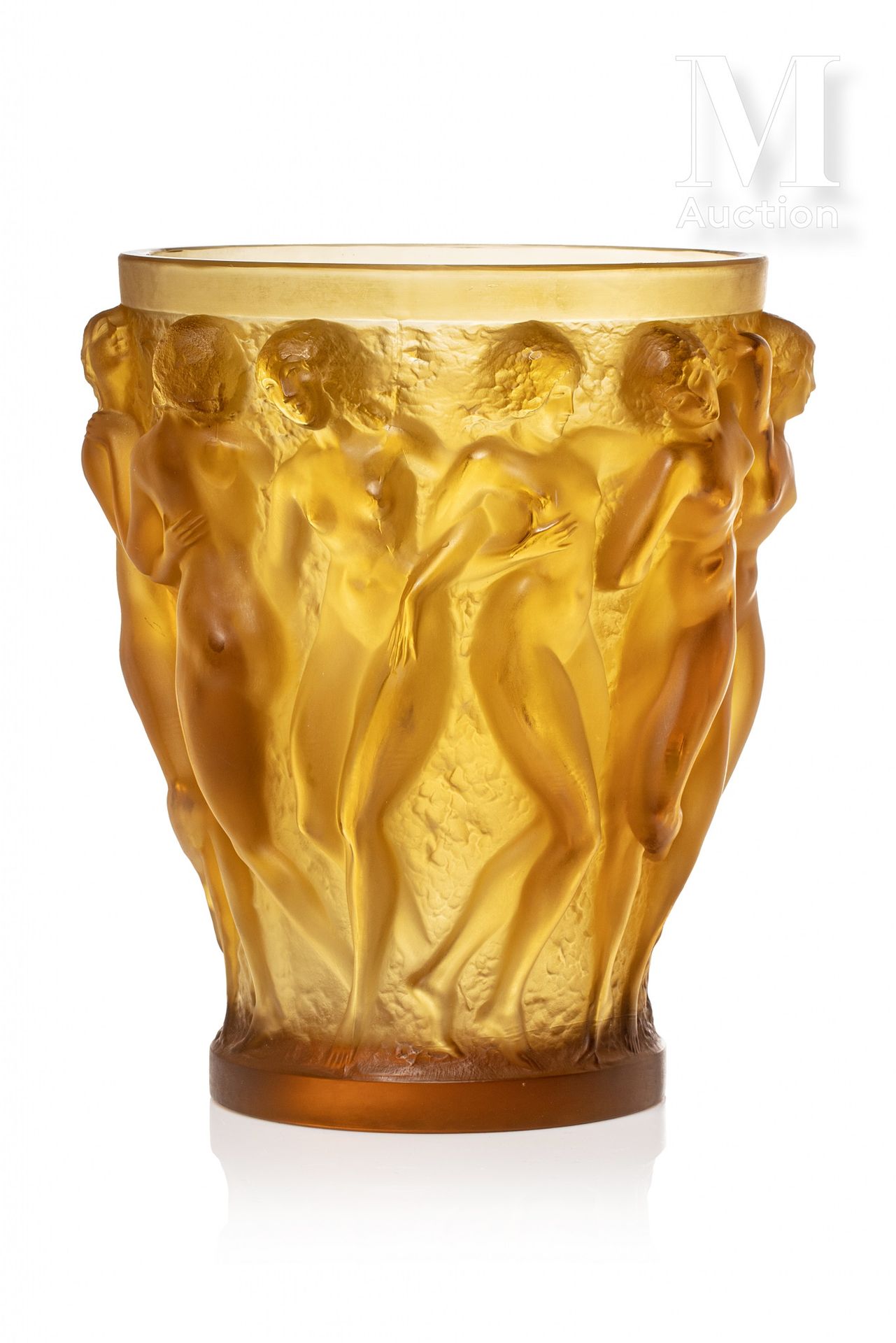 René LALIQUE (1860 - 1945) "Bacchantes"

modèle créé le 22 Juillet 1927

Vase en&hellip;