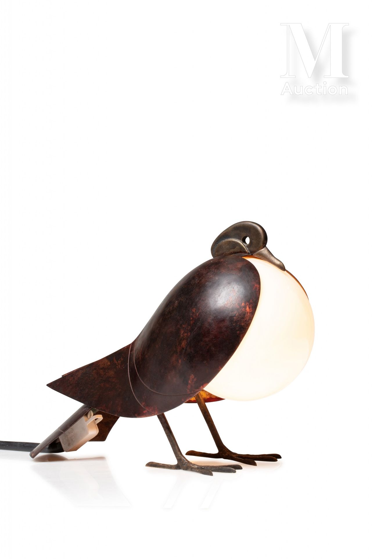 FRANÇOIS-XAVIER LALANNE (1927-2008) "Pigeon"

1999

Lampe / sculpture en bronze,&hellip;