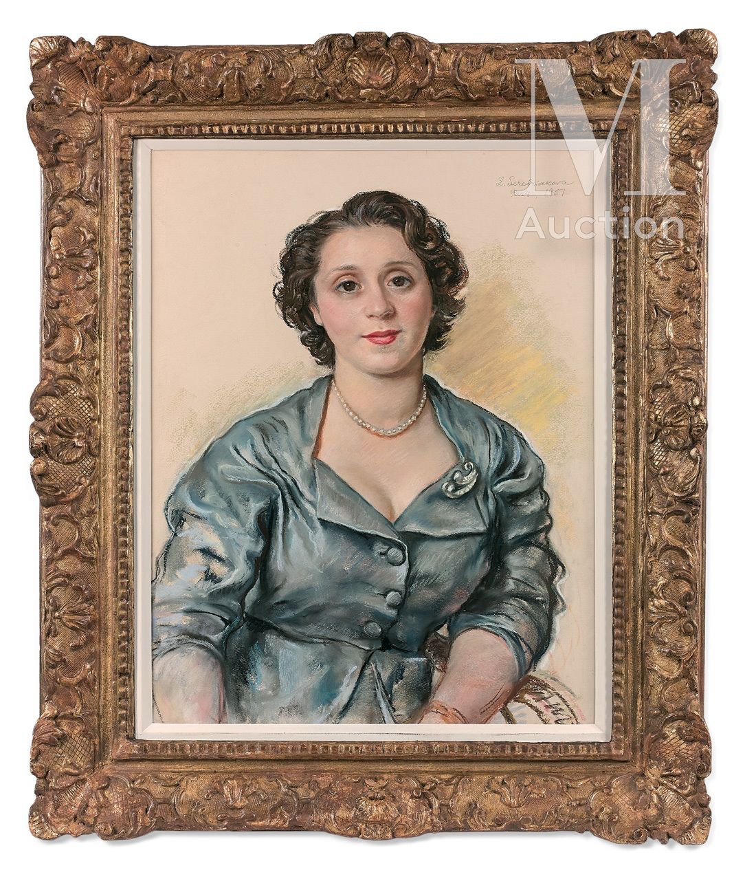 Zinaïda Evgenievna SEREBRIAKOVA (1884-1967). 
Presumed portrait of Daisy Goldrei&hellip;