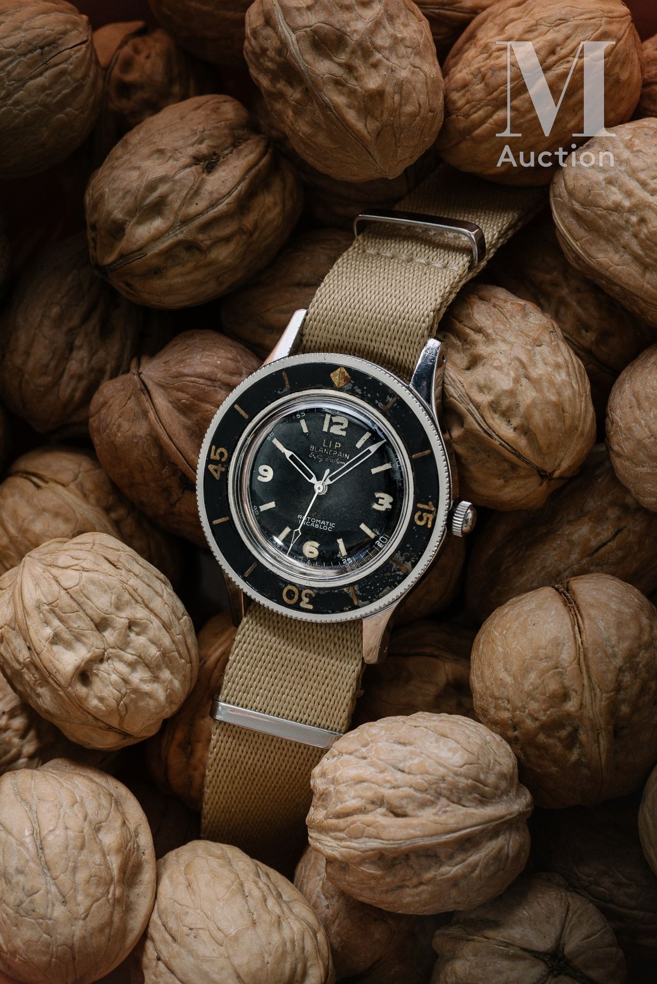 Blancpain/Lip Cincuenta brazas

Alrededor de 1953

Reloj de buceo para hombre

C&hellip;
