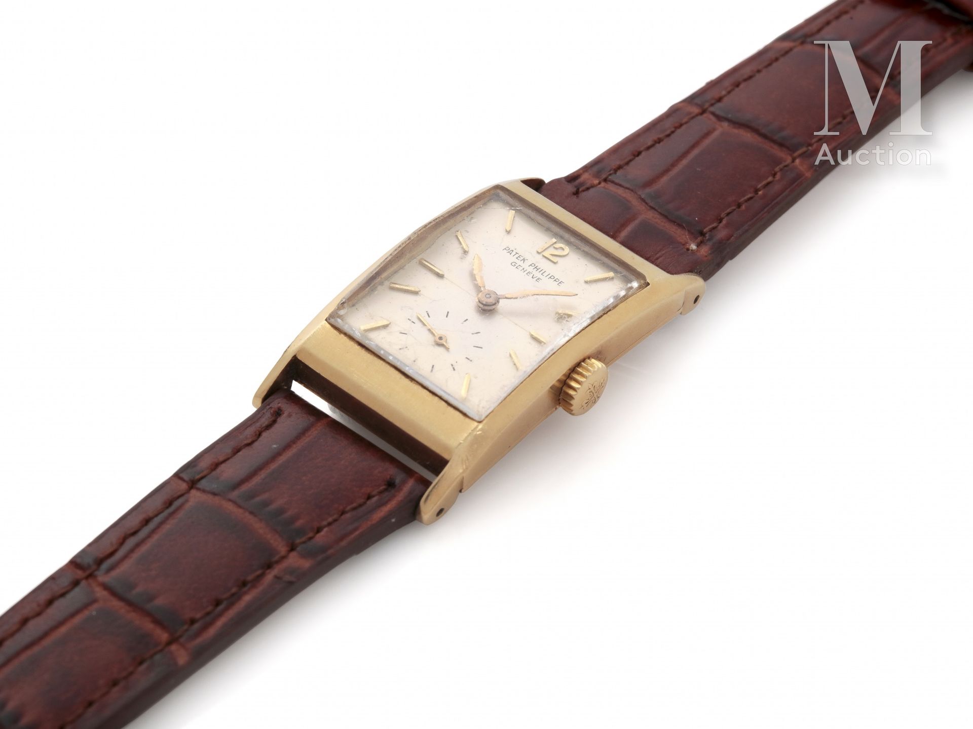 PATEK PHILIPPE Men's watch 

Circa 1950

18-carat gold case 

Ref. 2461

Mechani&hellip;