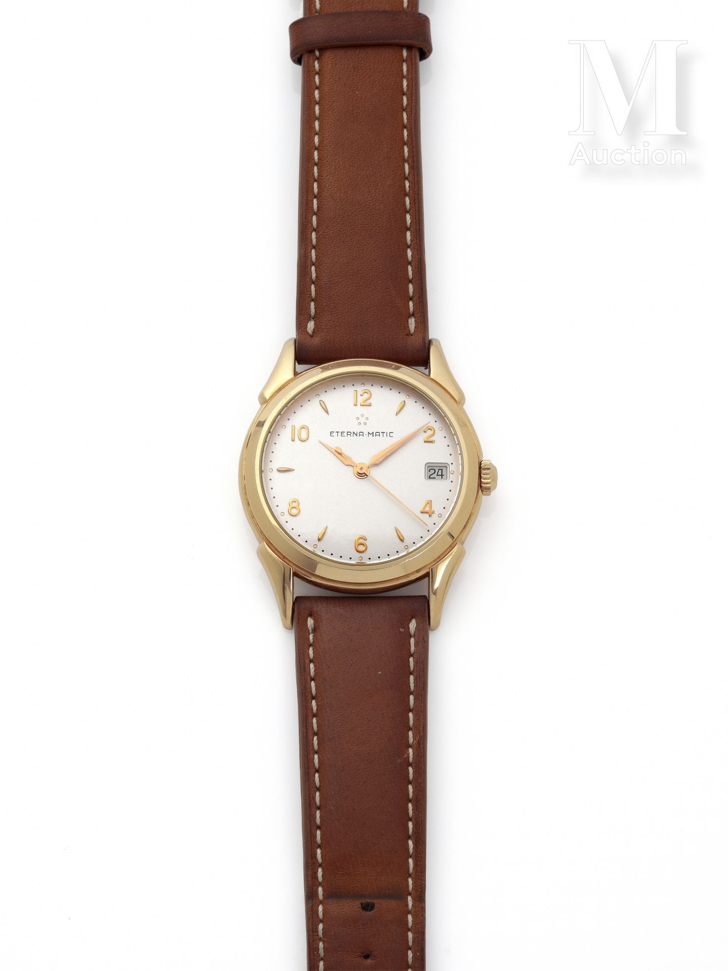ETERNA-MATIC « 1948 »

Reference : 8400.69

Circa 1990

Modern reissue of a men'&hellip;