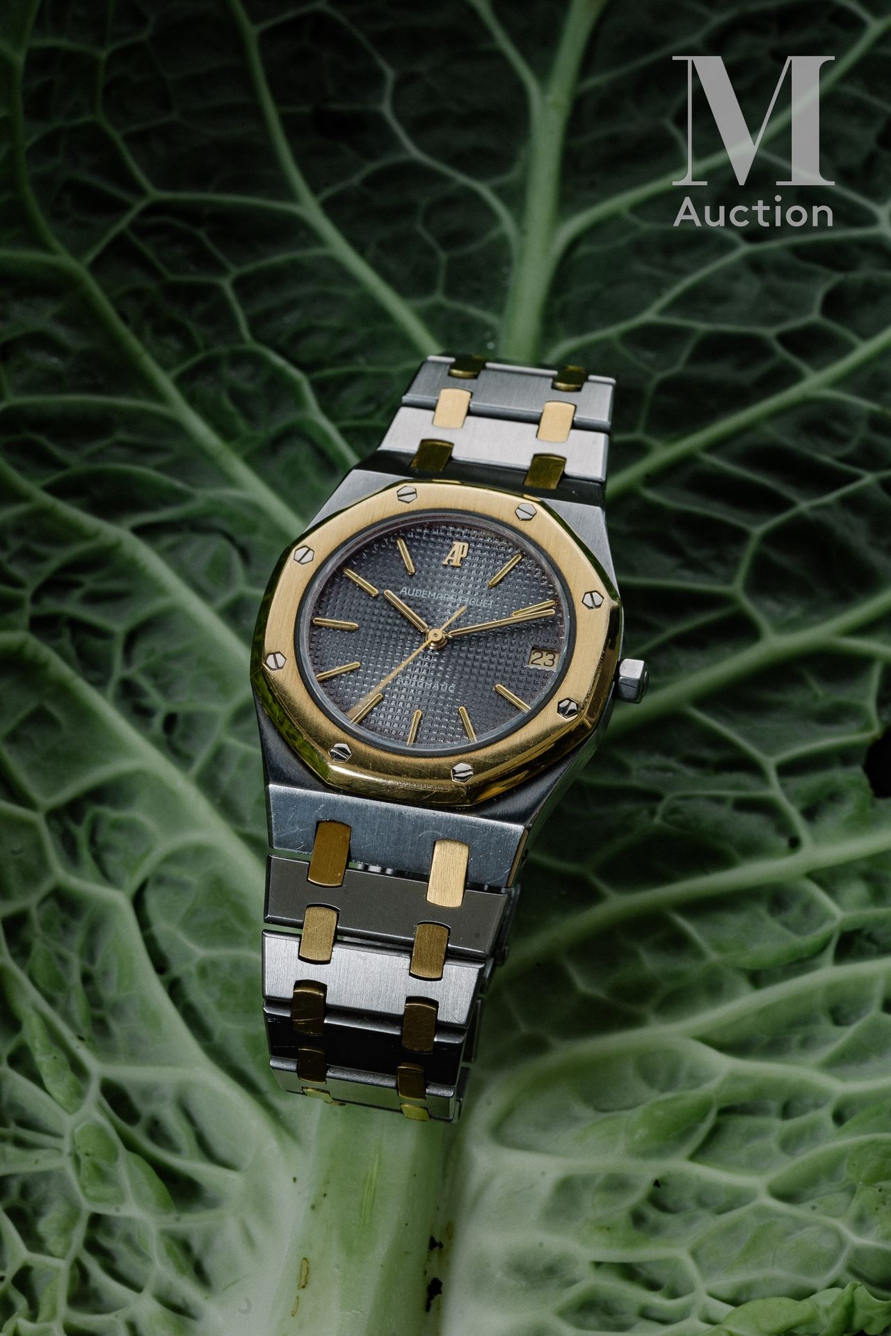 AUDEMARS PIGUET Royal oak 

Vers 1980

Réf.4100SA

Boitier acier et or 

Mouveme&hellip;