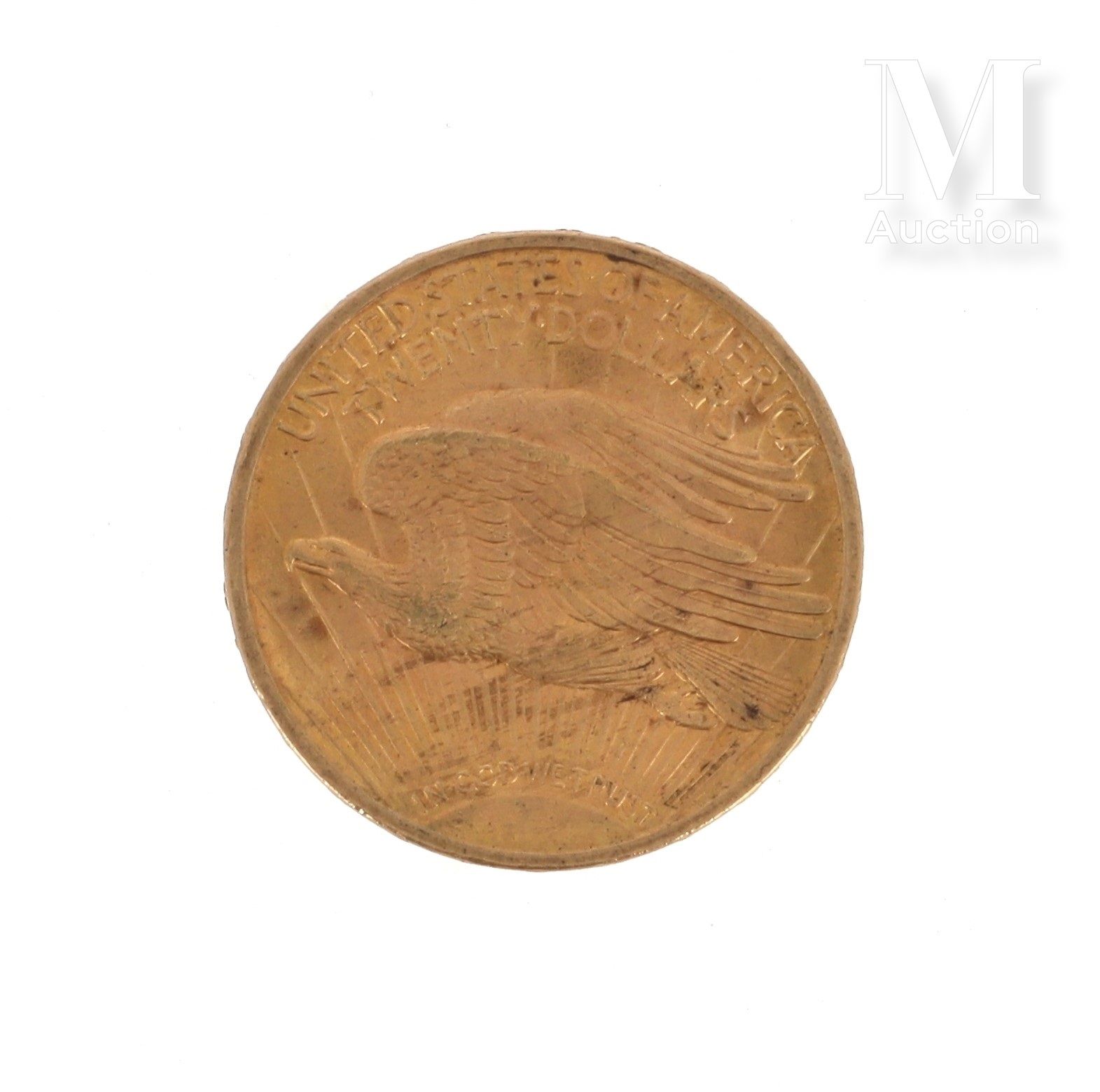 Pièce 20 Dollars or Une pièce en or de 20 Dollars USA Eagle

1922