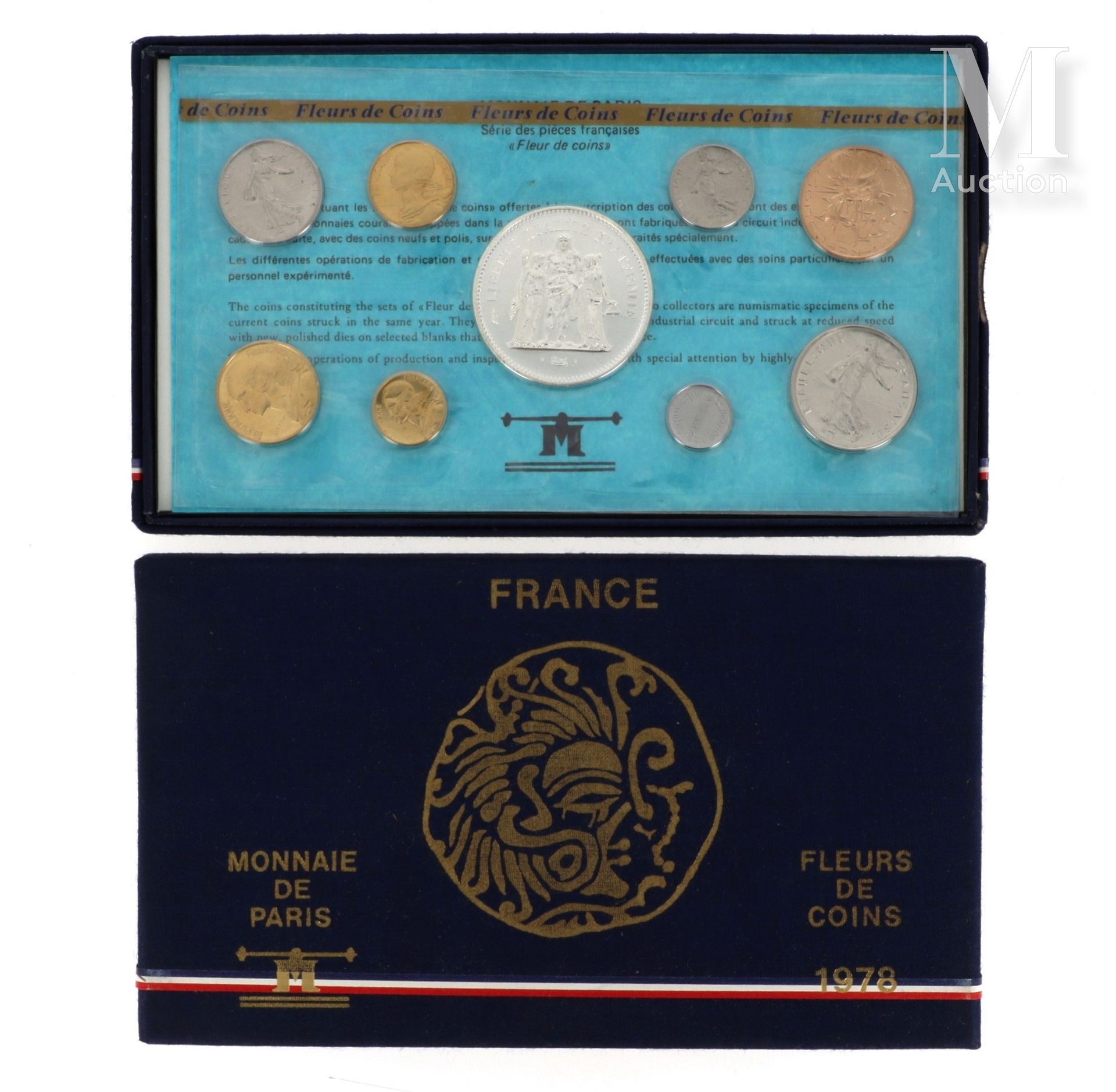 16 coffrets fleurs de coins MONNAIE DE PARIS

16 coffrets de fleurs de coins :

&hellip;