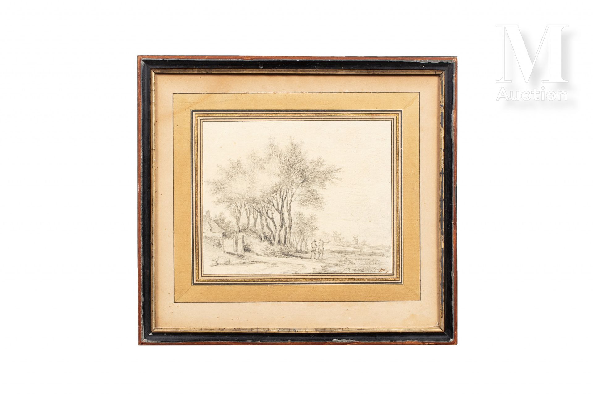 Aignan-Thomas DESFRICHES (1715-1800) L'Aurée du bois

Pierre noire

15 x 18,5 cm&hellip;