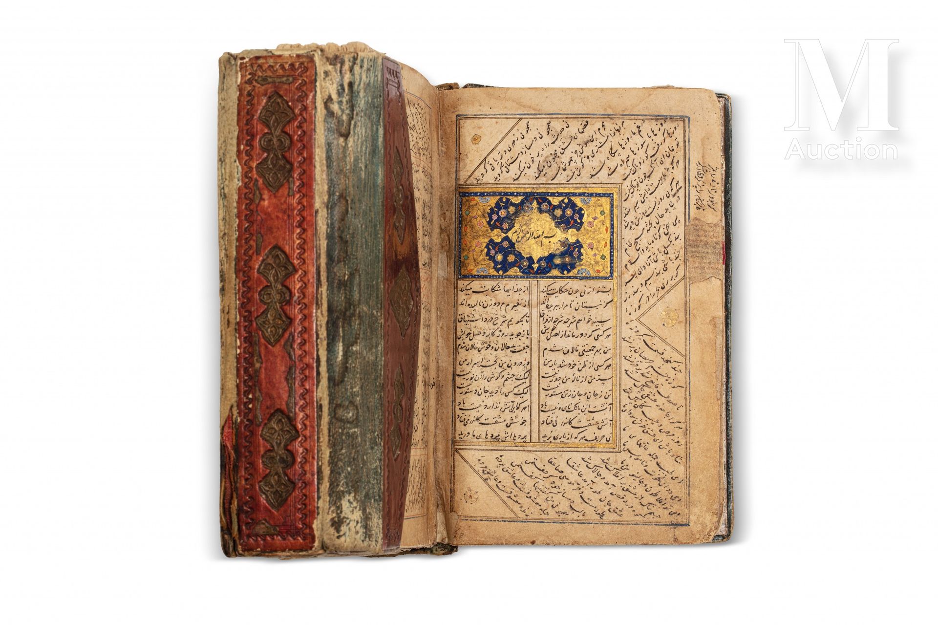 Mathnawi de Jalal al-Dîn Rûmî (m.1273) 伊朗，日期为回历846年。(=公元1442年)

波斯纸质手稿，381页，以黑色草&hellip;