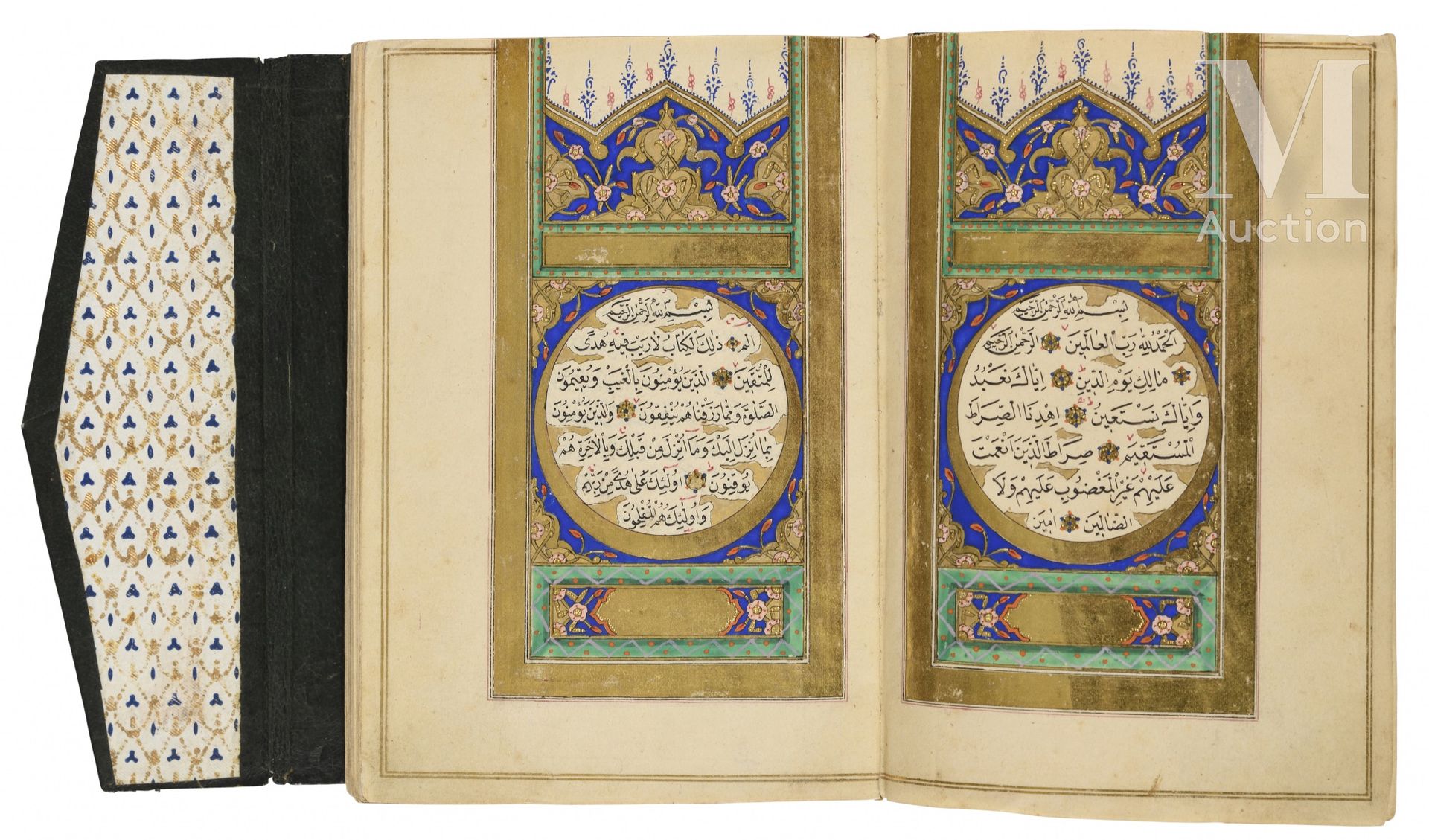 Coran d'époque ottomane Von 'Ali Al-Khulusi

Türkei, datiert 1279H. ('''=1862) 
&hellip;