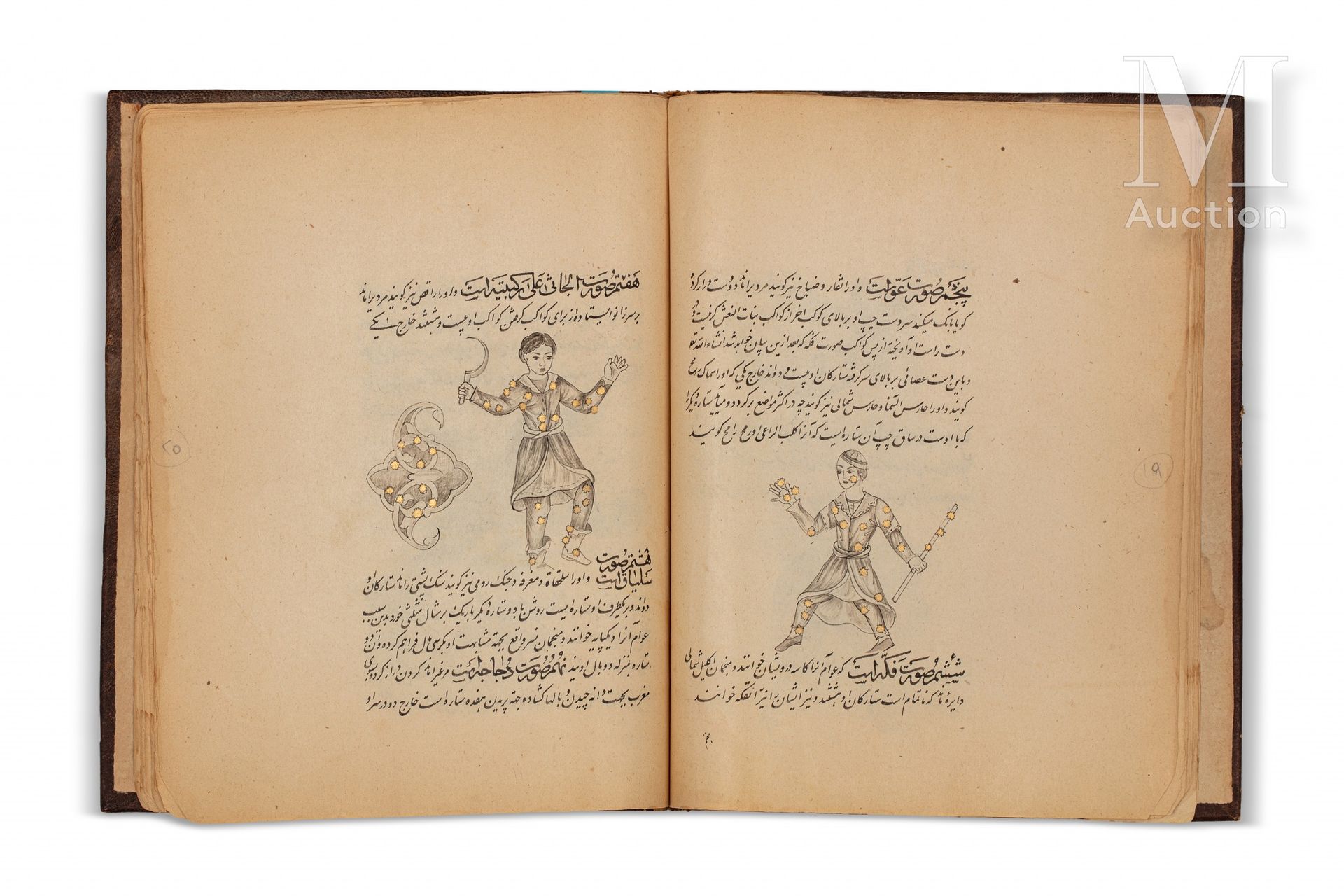 Al-Sufi 'Abd al-Rahman (m.986) Kitāb ṣuwar al-kawākib - 关于固定星星的论文

伊朗，伊斯法罕，19世纪
&hellip;