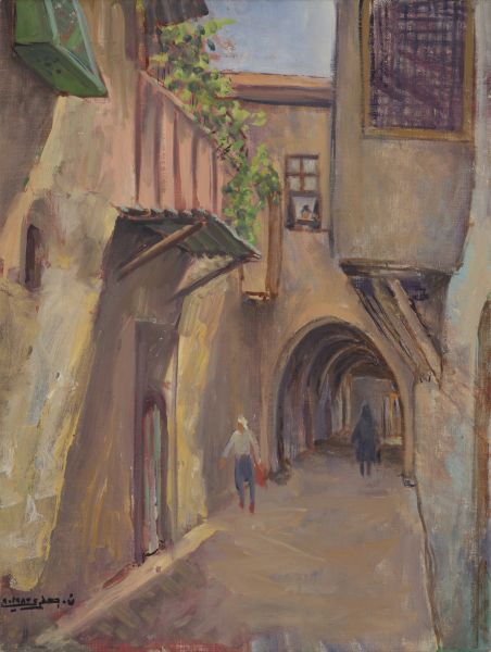 Nazem AL-JAAFARI (Syrie, 1918-2015) The old city of Damascus

Oil on canvas

64 &hellip;