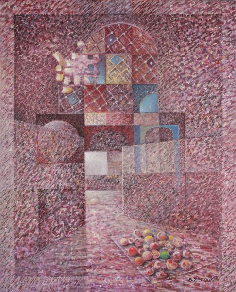 Zerrouki Boukhari (Mostaganem - né en 1944) 联盟和Antilogy, 2018

布面油画

100 x 80 cm&hellip;