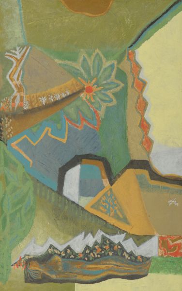 Naim Ismail (Syrie, 1930 - 1979) Paesaggio

Olio su tela 

65 x 40,5 cm

dipinto&hellip;
