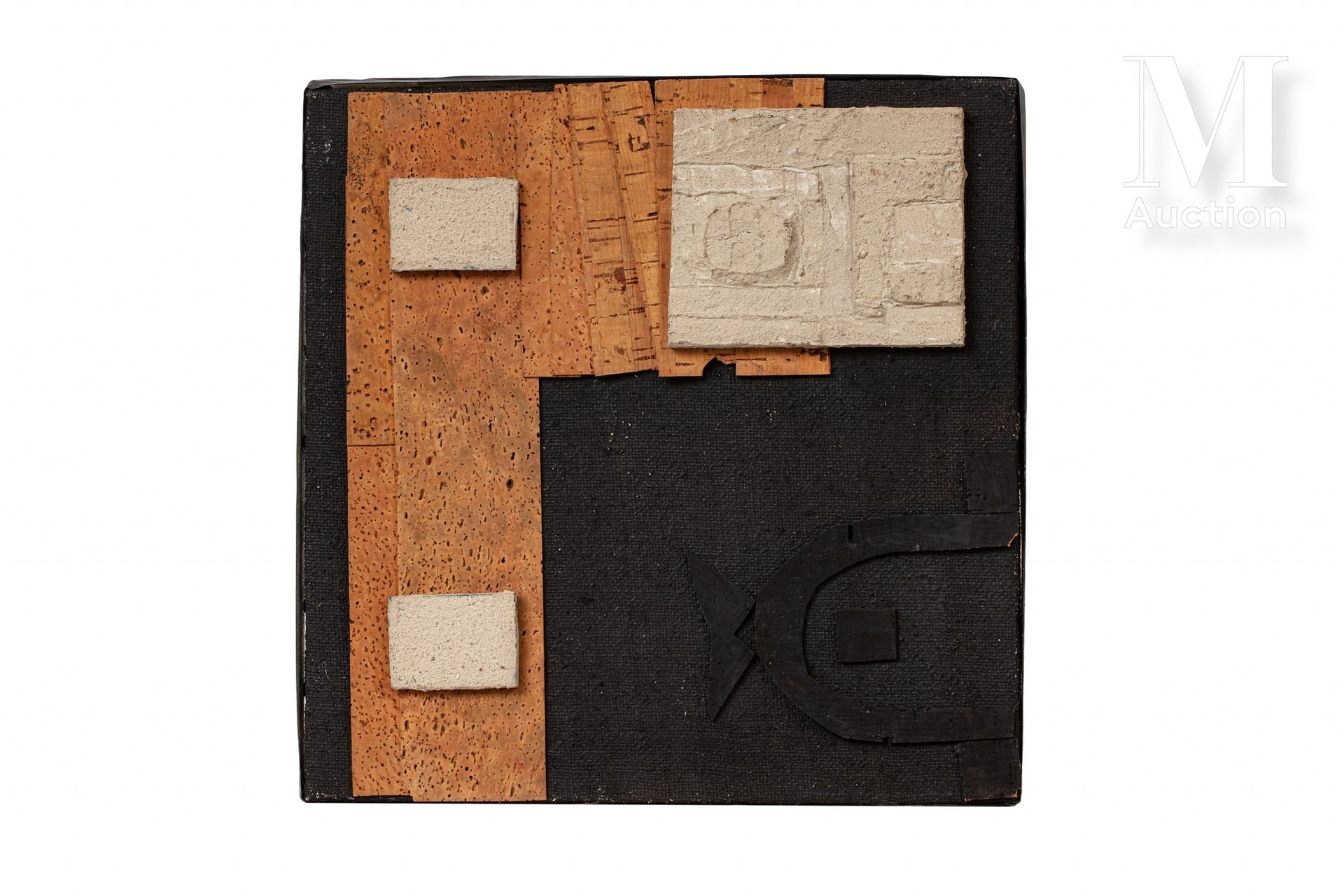 Ecole du XXe Komposition, 1969

Collagen und Öl auf Leinwand, trägt auf der Rück&hellip;