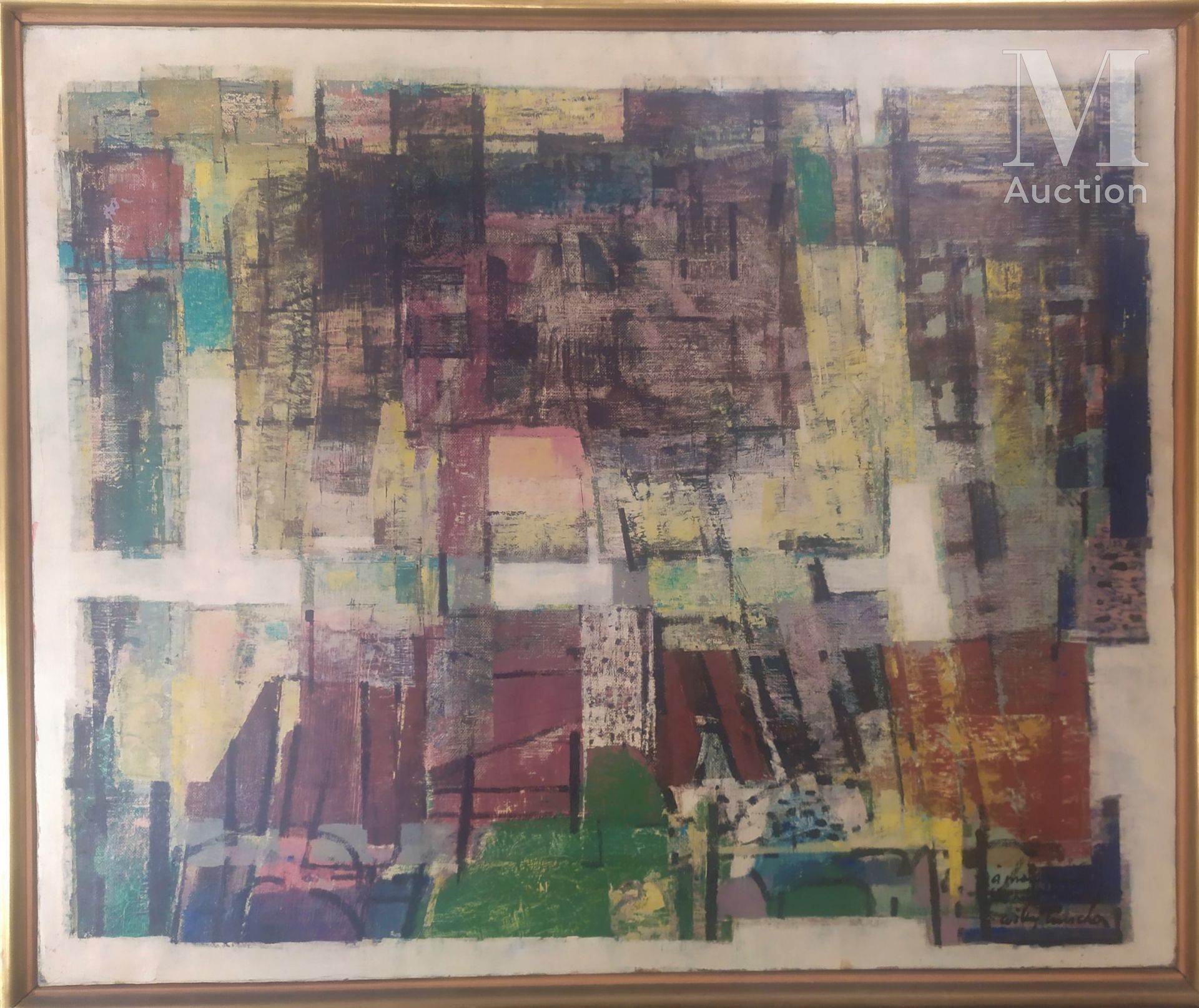 Willy MUCHA (1905-1995) Komposition, 1953

Öl auf Leinwand, signiert und mit Wid&hellip;