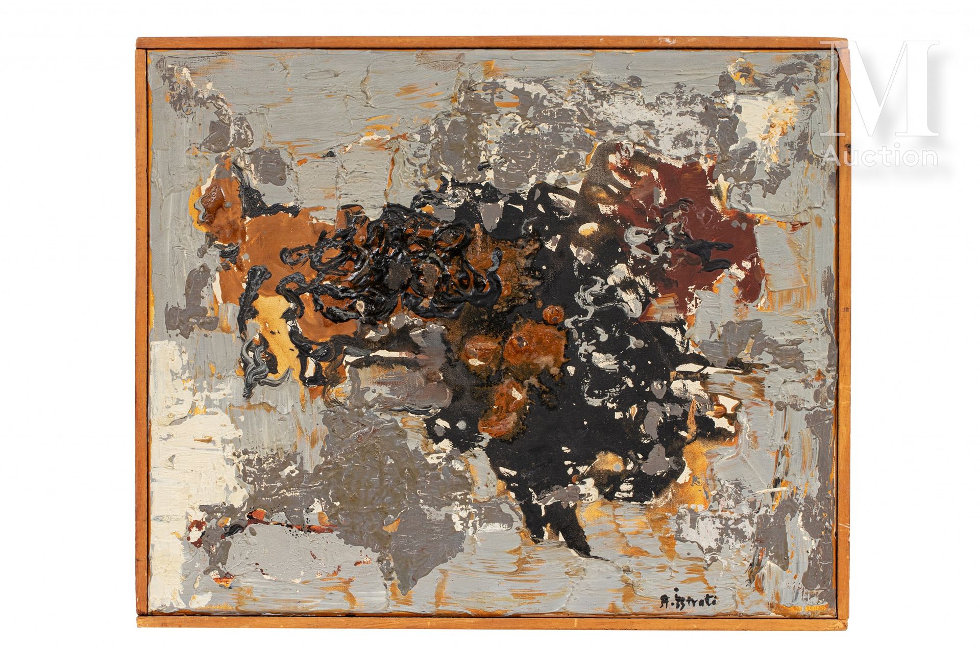 Alexandre ISTRATI (1915-1991) 无题

布面油画，右下方有签名，背面有会签

38 x 46 厘米



出处 :

私人收藏，巴黎