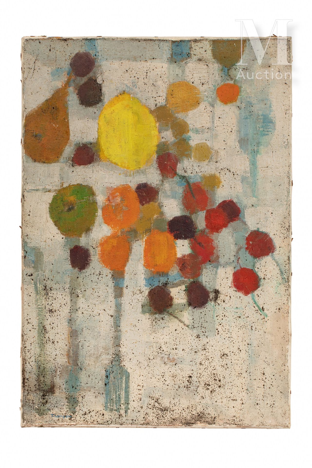 Michel THOMPSON (1921-2007) 
无题





布面油画，左下角有签名





54,5 x 37,5 cm











&hellip;