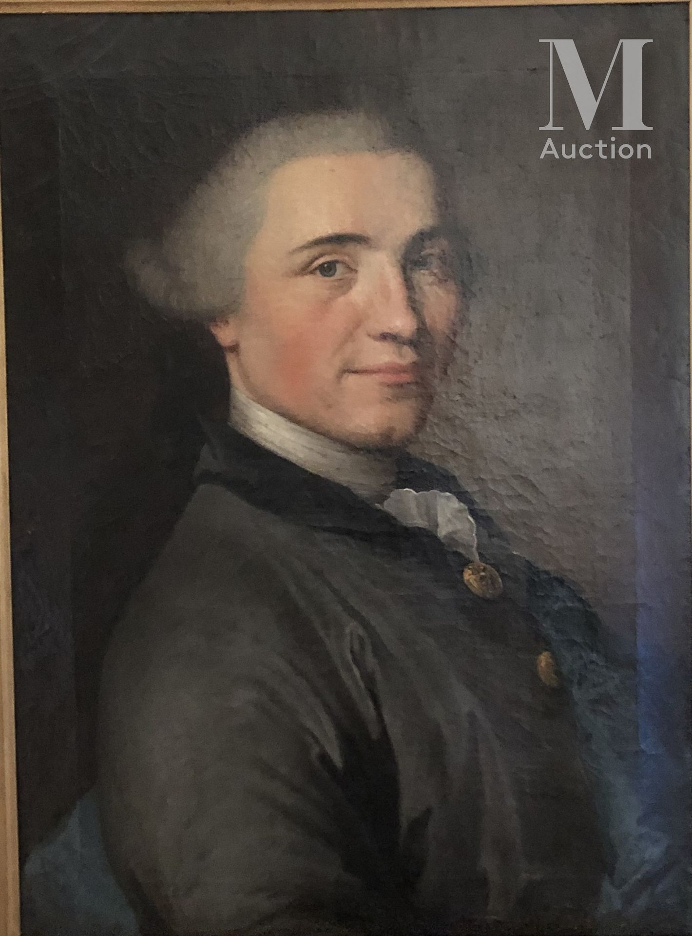 École anglaise du XVIIIème siècle 一个有品质的人的肖像

布面油画

58 x 43 厘米