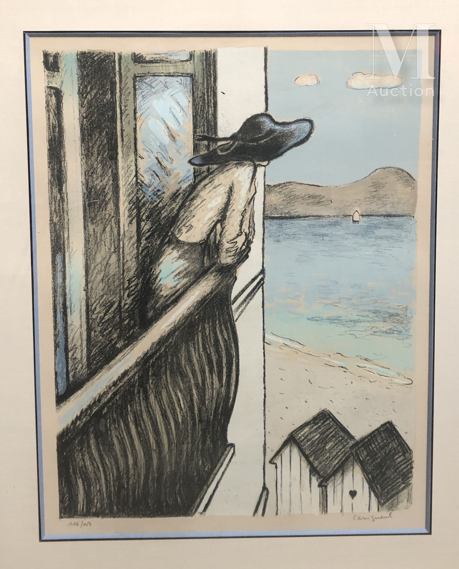 Jean-Pierre CASSIGNEUL (1935) Seaside

Lithograph

Numbered 116/150 lower left a&hellip;