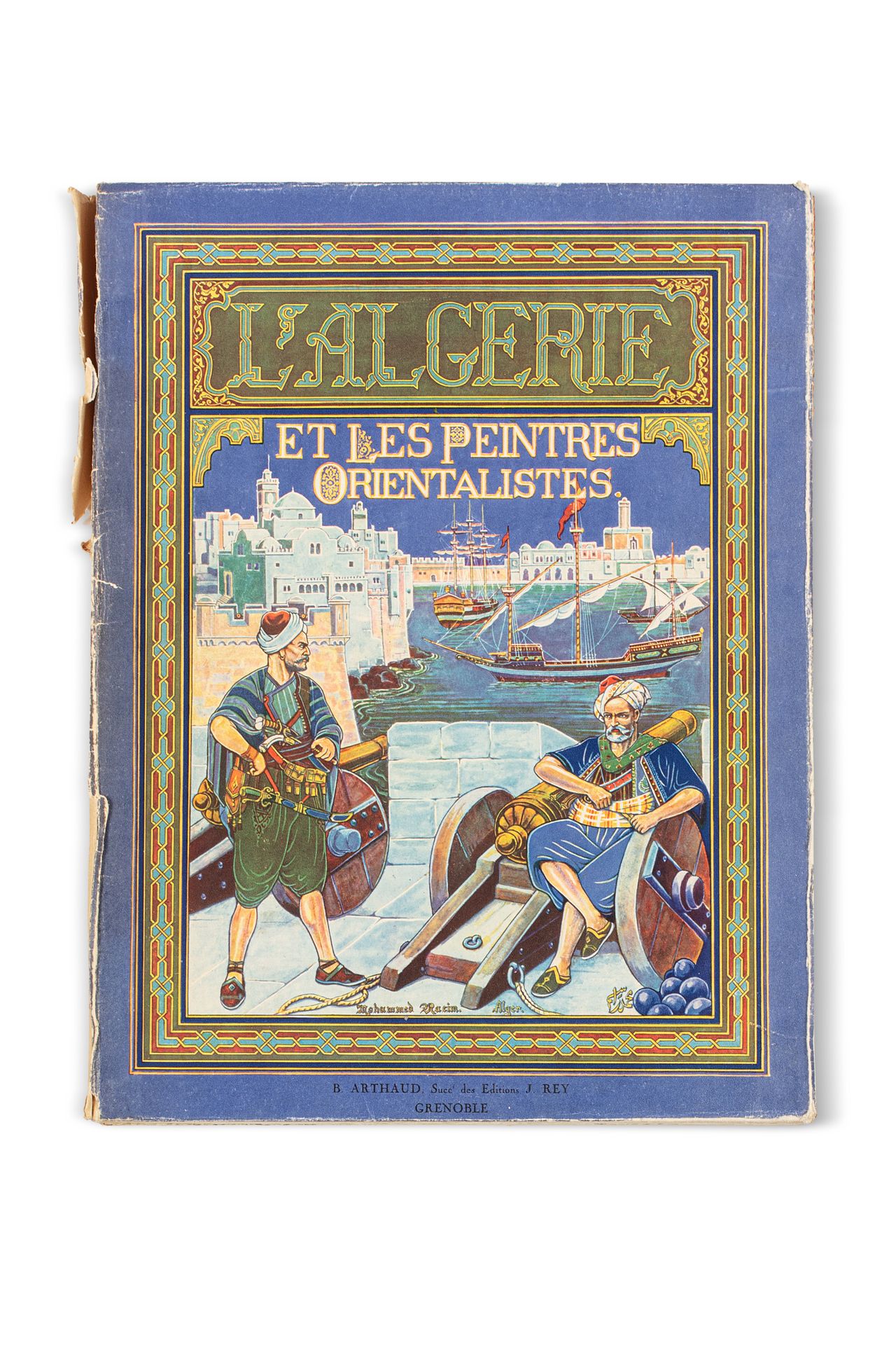BARRUCAND (Victor) 阿尔及利亚和东方主义画家。格勒诺布尔，Arthaud，1930年。

2卷4开本平装书，封面有凯蒂-卡雷和穆罕默德-拉西姆&hellip;