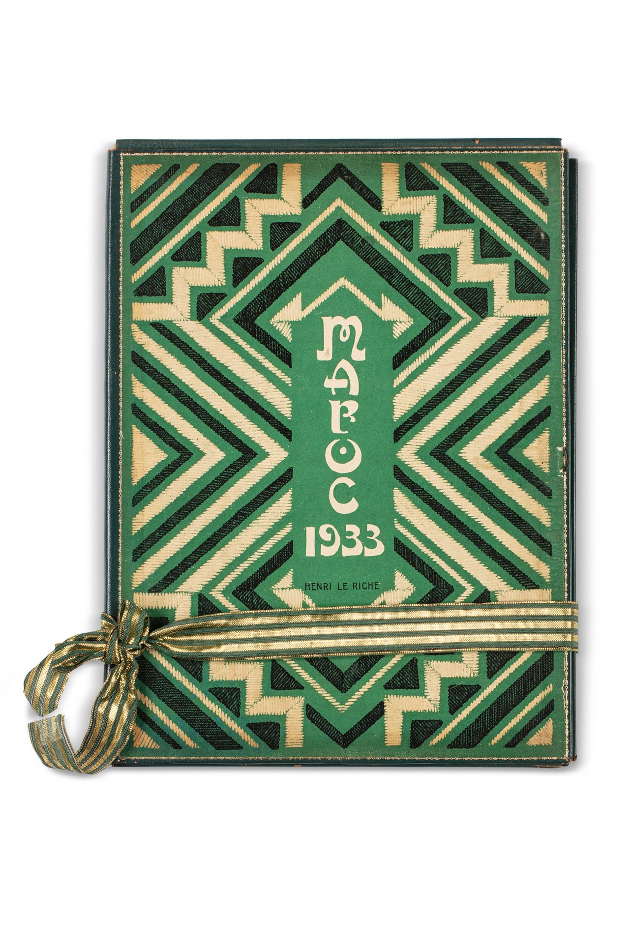LE RICHE (Henri). 摩洛哥，1932-1933年

旅行日记，配有30幅原始黑色版画的插图。阿贝尔-博纳尔的介绍。塞纳河畔的诺伊夫，由作者撰写，&hellip;