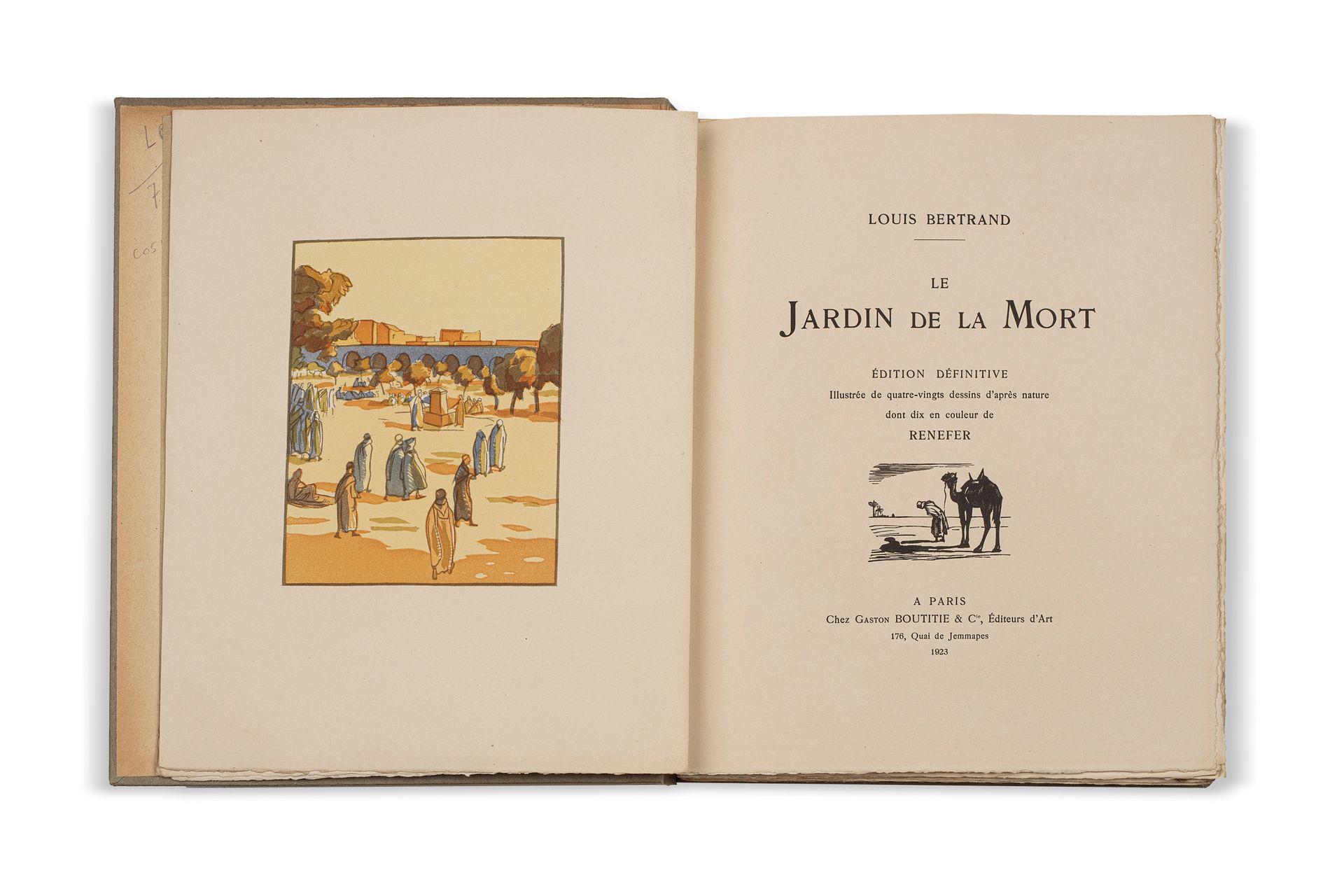 BERTRAND (Louis), AUBRY (Emile) illustr. Pépète und Balthasar, Algerische Moegli&hellip;