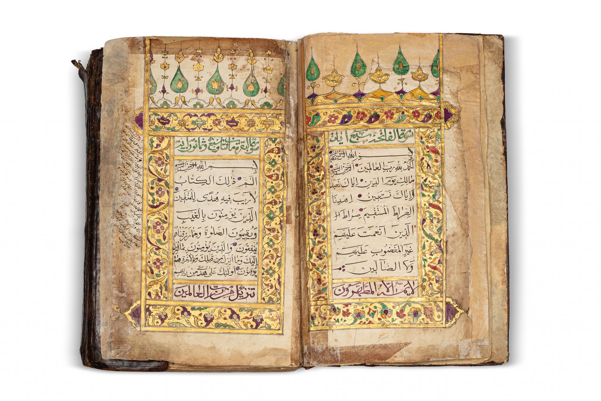 Coran copié par Hajiûn ‘Ali de la famille de Yusuf Al-rajî A very nice illuminat&hellip;