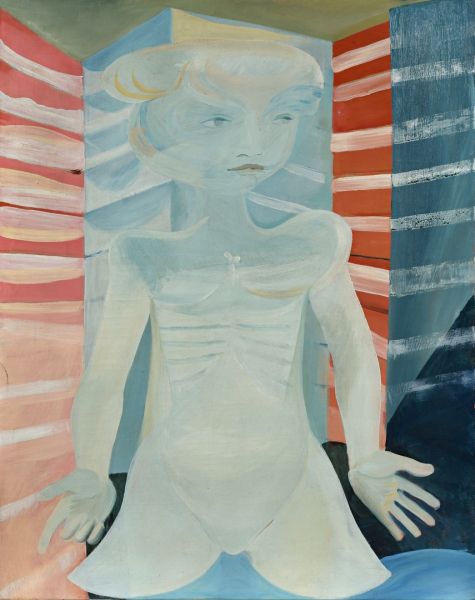 Null Lucien COUTAUD (1904-1977)，《人物》，布面油画，无签名，背面刻有 "toiles de jeunesse "并有副署。出处：&hellip;