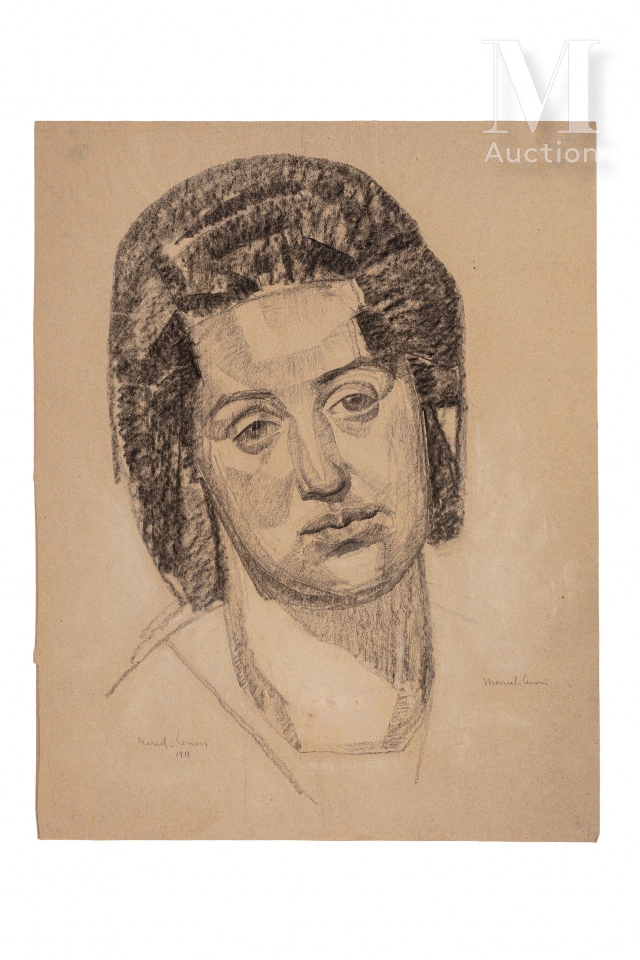 Jules Oury dit Marcel-Lenoir (Montauban 1872 - Montricoux 1931) 一个女人的画像

纸上木炭、粉笔&hellip;