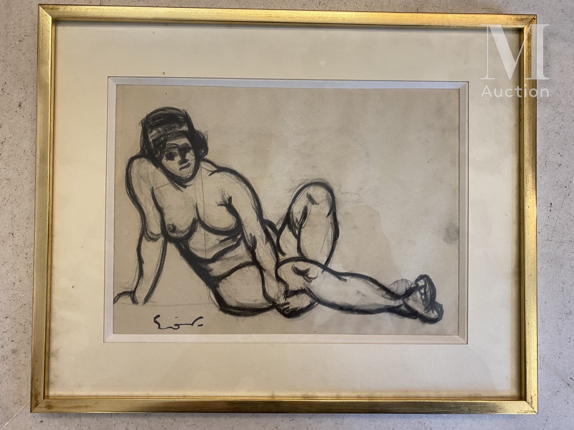 Achille Emile Othon FRIESZ (Le Havre 1879-Paris 1949) 躺着的裸体女人

纸上炭笔

19.5 x 27 c&hellip;